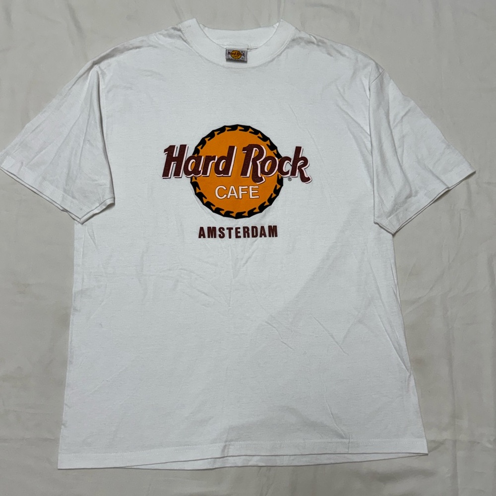 Genuine Hard Rock Cafe Amsterdam White T-shirt
